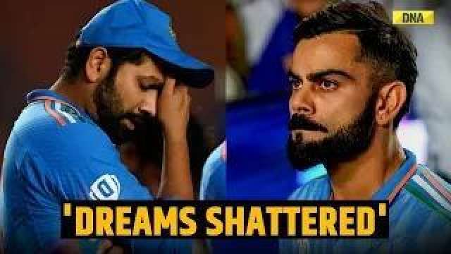 India Lost World Cup Again: Rohit Sharma, Virat Kohli Caught Crying After Losing World Cup Final