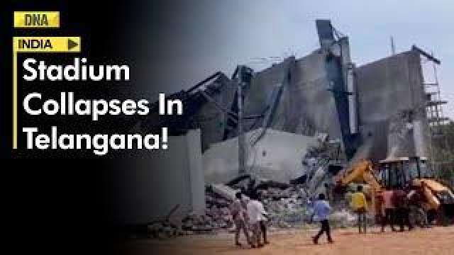 At Least Two Dead, 10 Injured After Under-Construction Stadium Collapses In Telangana