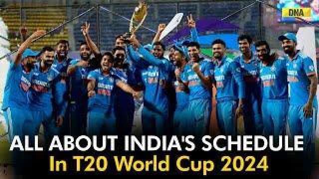 T20 World Cup 2024, India's Schedule: From Fixtures, Dates To Venues - All You Need To Know
