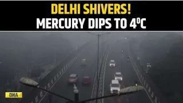 Delhi Records Season's Lowest Temperature At 3.9 Degree Celsius, Orange Alert Issued