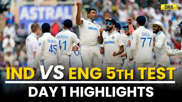 IND vs ENG 5th Test Day 1 Highlights: India In Command At The End Of Day 1, Only 83 Runs Behind