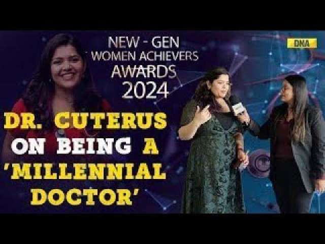 Dr. Cuterus Talks About Women Sexual Health And Body Positivity| DNA Women Achievers Award 2024