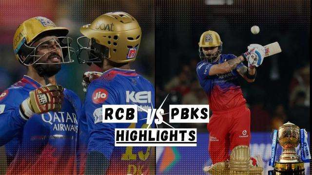 RCB vs PBKS Highlights: Kohli And Karthik Shine As Royal Challengers Bengaluru Won By 4 Wickets