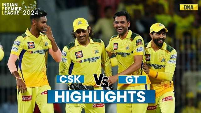 CSK Vs GT Highlights: Chennai Super Kings Beat Gujarat Titans By 63 Runs | IPL 2024 Highlights