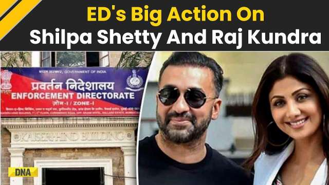 Raj Kundra-Shilpa Shetty's Properties Worth Rs 98 Cr Attached By ED | Breaking News | Mumbai