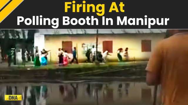 Manipur: Firing At Polling Booth, Voters Run For Cover | Lok Sabha Elections 2024