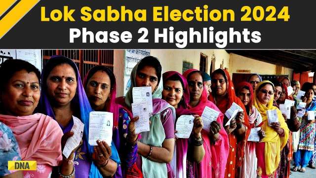 Lok Sabha Election 2024 Phase 2 Highlights: Phase 2 Of Lok Sabha Polls Recorded Voter Turnout Of 63%