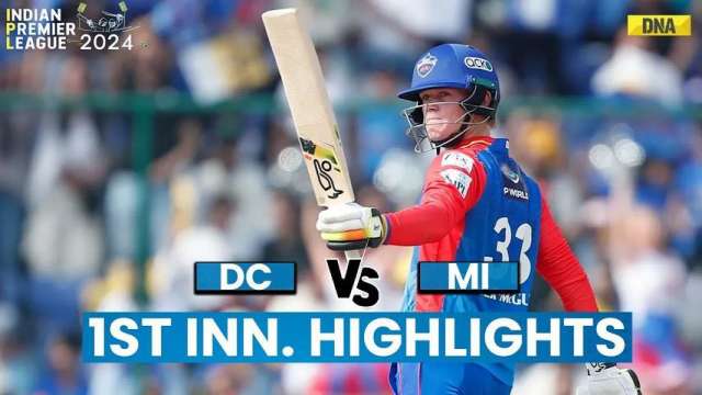 DC vs MI Highlights 1st Innings: Jake Fraser, Stubbs Power Delhi Capitals To 257 Against MI | IPL