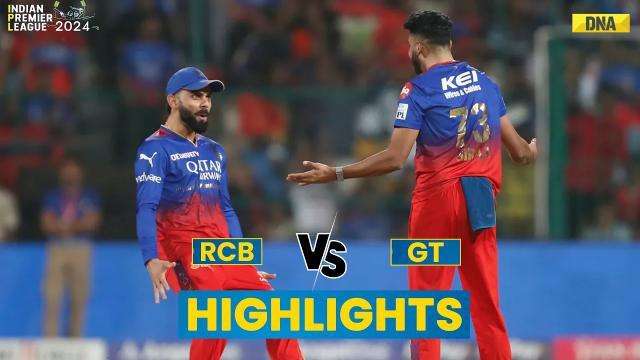 RCB Vs GT Highlights: Royal Challengers Bengaluru Defeat Gujarat Titans By 4 Wickets | IPL 2024