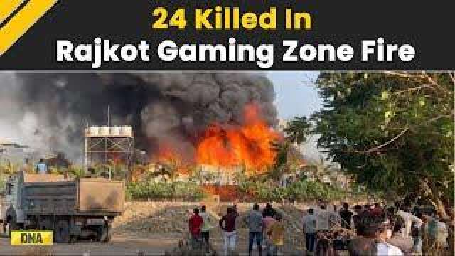 Rajkot Game Zone Fire: 24 Dead In Massive Fire At Gaming Zone In Gujarat, Rescue Operation Underway