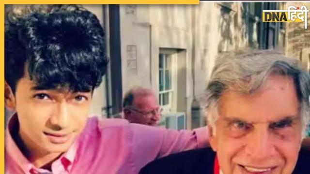 Ratan Tata with Shantanu Naidu