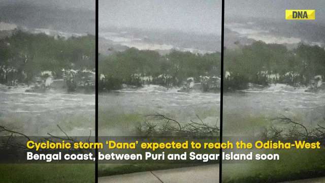 Cyclone Dana Approaches Odisha, West Bengal; Govt Eyes On 100% Evacuation, IMD Issues Red Alert