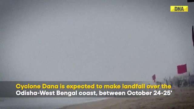 Cyclone Dana Update: Horrifying Visuals Of Cyclone Dana From Odisha-West Bengal Coast