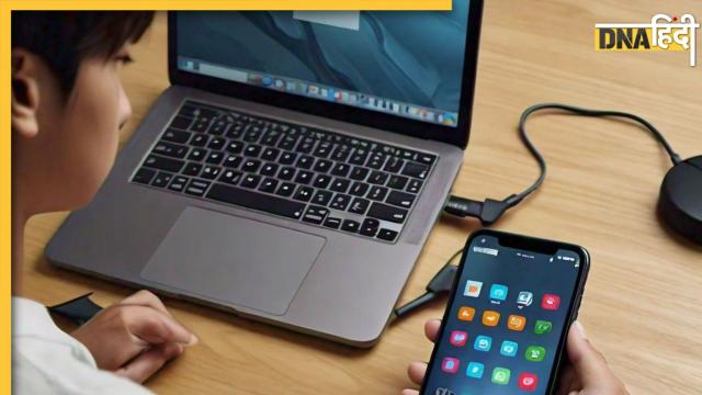 Charging Mobile using laptop