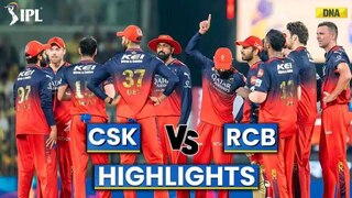 CSK vs RCB Highlights: RCB Crush CSK By 50 Runs | RCB vs CSK Highlights; M S Dhoni Batting IPL 2025