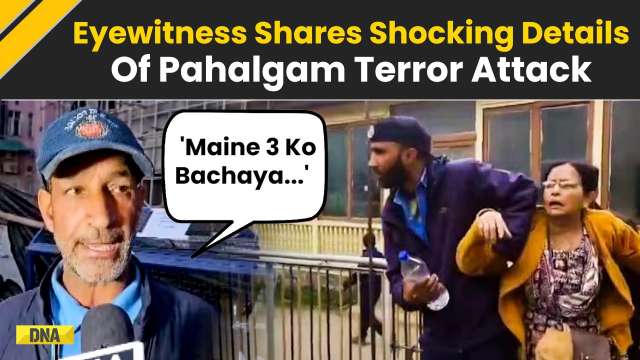 Jammu Kashmir Terror Attack: Eyewitness Shares Shocking Details Of Pahalgam Terror Attack | J&K News