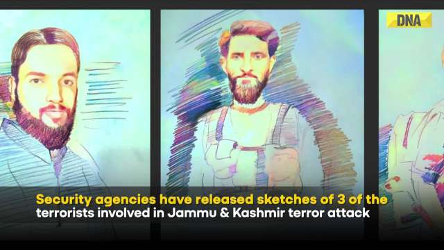 Jammu Kashmir Terror Attack: Pahalgam Attack Terrorists Identified, 1st Sketches Of 3 Released!