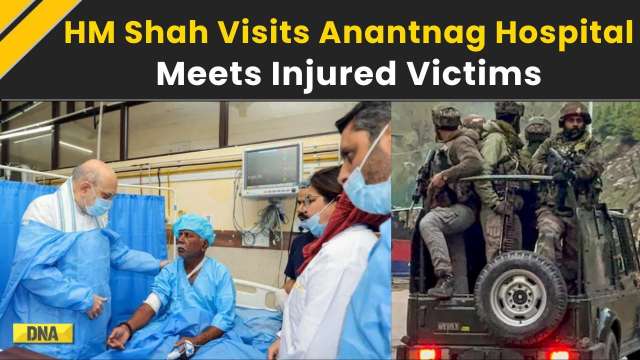 Pahalgam Attack: Amit Shah Visits Anantnag Hospital, Meets Injured Victims Of Pahalgam Terror Attack
