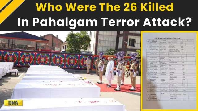 Jammu Kashmir Terror Attack: Full List Of 26 People Shot Dead By Terrorists | Pahalgam Terror Attack