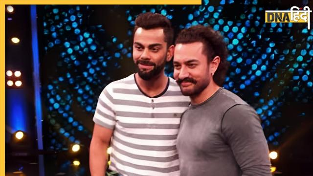 VIRAT KOHLI AND AMIR KHAN
