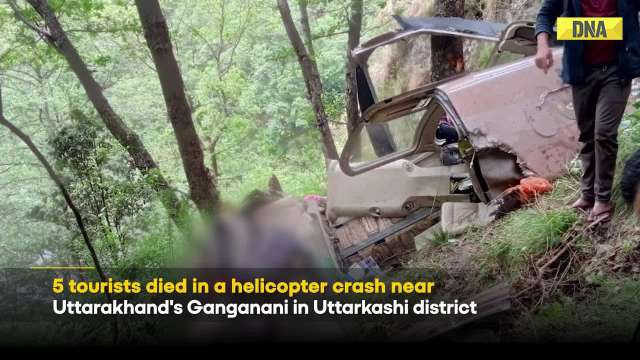 Uttarakhand News: 5 Killed, 2 Others Injured After Helicopter Crashes Near Gangotri In Uttarkashi