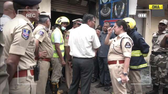 Hyderabad News: Charminar Fire Kills 17, MP G Kishan Reddy Reaches Site | Hyderabad Fire Accident