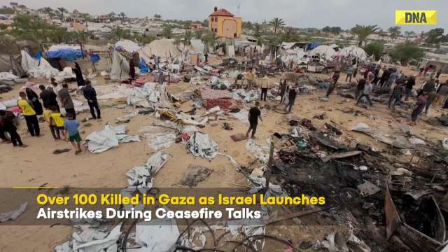 Israel Hamas War: Israeli Airstrikes Kill Over 100 In Gaza Amid Ceasefire Talks I Palestine News
