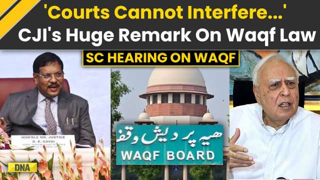 Supreme Court On Waqf: 'Courts Cannot Interfere Unless...' CJI BR Gavai Amid SC Hearing On Waqf Act