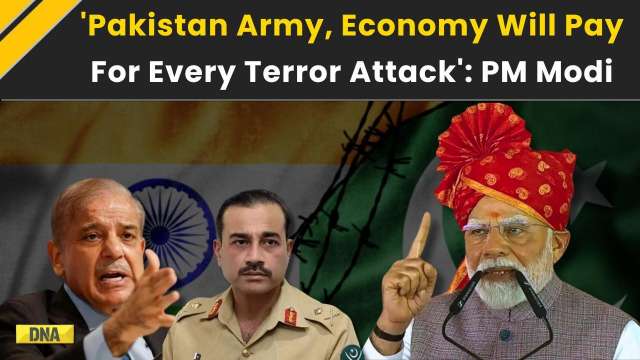 India Pakistan News: PM Modi Targets Pak Army, Economy Over Terror | PM Modi Speech In Bikaner