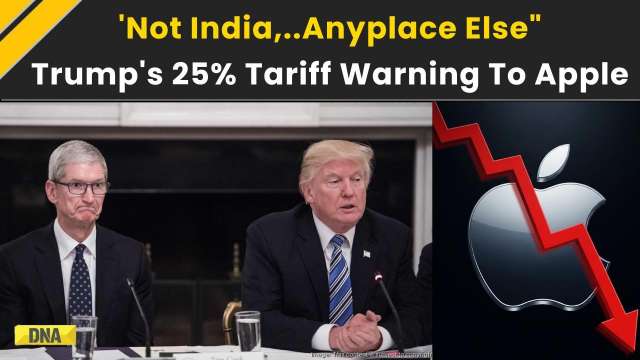 Trump News: Donald Trump Threatens 25% Tariff On Apple If iPhones Are Made In India Or Outside U.S.