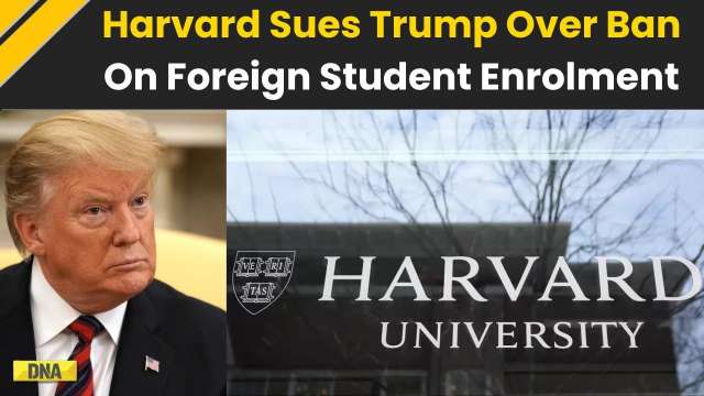 Trump News: Harvard Sues Trump Administration Over Ban on Foreign Student Enrollment | Trump Harvard