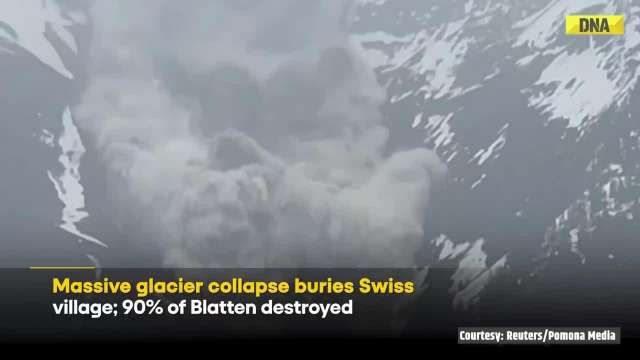 Swiss Glacier Collapse: Video Shows Massive Glacier That Destroyed Swiss Village | Switzerland