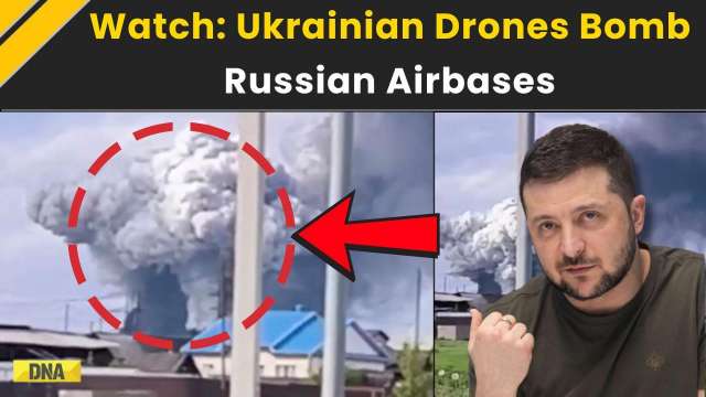 Russia Ukraine War: Ukrainian Drones Smash Russian Airfields | Ukraine Attacks Russia