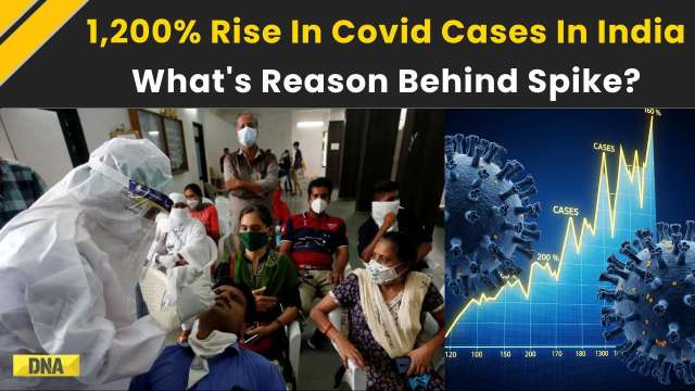 COVID News: 1,200% Rise In Covid Cases In India; New Wave Coming? COVID-19 | COVID Cases In India