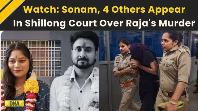 Sonam Raghuvanshi News: Sonam, 4 Co-Accused Produced In Shillong Court | Raja Raghuvanshi Case