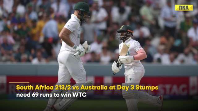 AUS Vs SA Highlights Day 3: Aiden Markram's Ton Propels SA To 213/2, Need 69 Runs To Win | SA Vs AUS