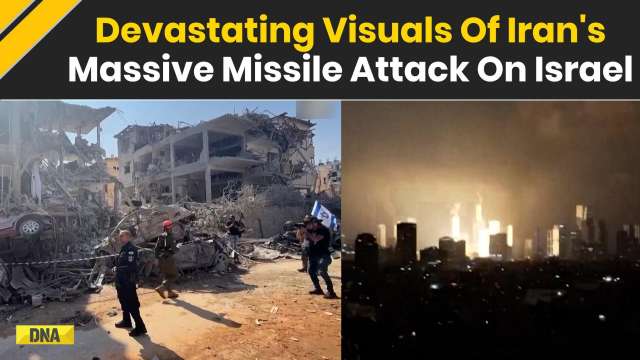 Israel Iran News: Iran Attack On Israel Video | Iran Attack On Tel Aviv | Israel Iran War; Netanyahu