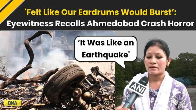 Ahmedabad Plane Crash: Eyewitness Recalls Air India Crash Horror | Ahmedabad Crash | Air India Plane
