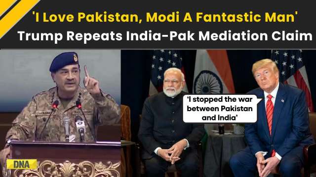 India Pakistan News: ‘Modi A Fantastic Man’, Donald Trump Repeats India-Pakistan Mediation Claim