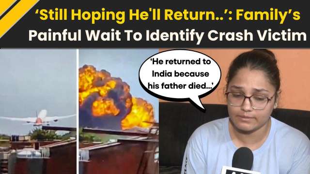 Ahmedabad Plane Crash: Agonising Wait For Family As Air India Crash Victim Remains Unidentified