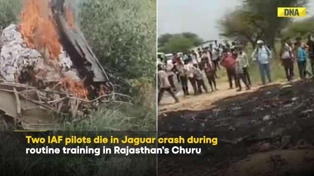 IAF Jet Crash: Pilots Who Killed In Tragic Jaguar Accident In Rajasthan's Churu District