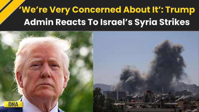 Israel Attacks Syria: Trump Admin Voices Concern Over Syria Strikes | USA On Israel Syria