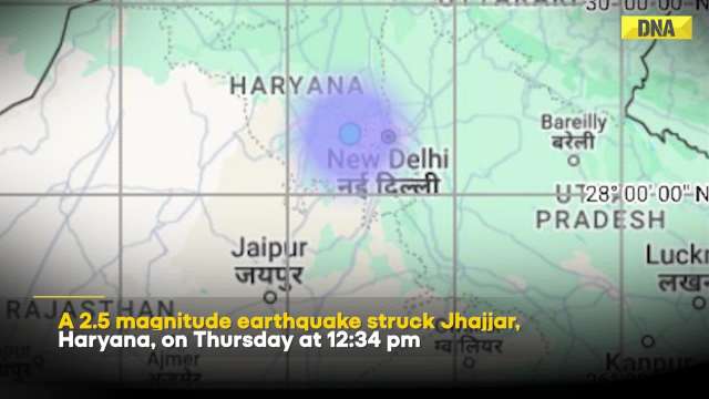 Delhi Earthquake News: Jhajjar Jolted by Third Quake in a Week, NCS Shares Data | Breaking News