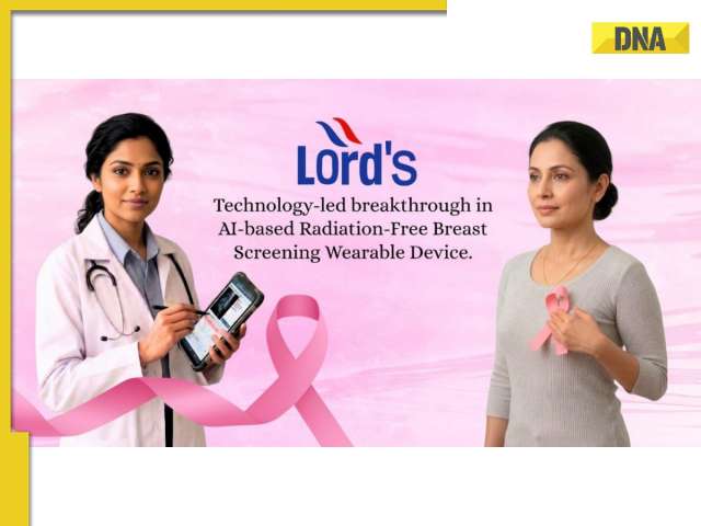 dnaindia.com - DNA Web Team - Lord's marks historic collaboration with CMET to develop world's first AI-based breast cancer detection device