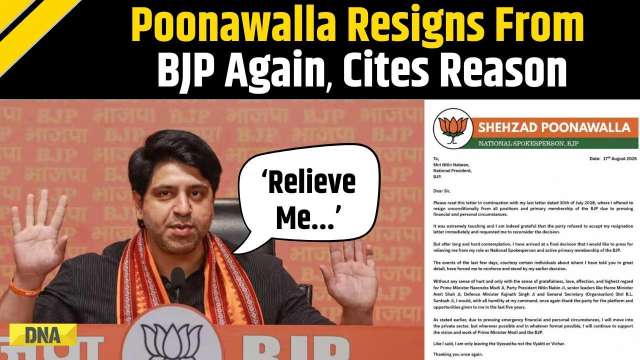 BJP News: Shehzad Poonawalla Presses BJP To Accept Resignation In 2nd Letter | PM Modi