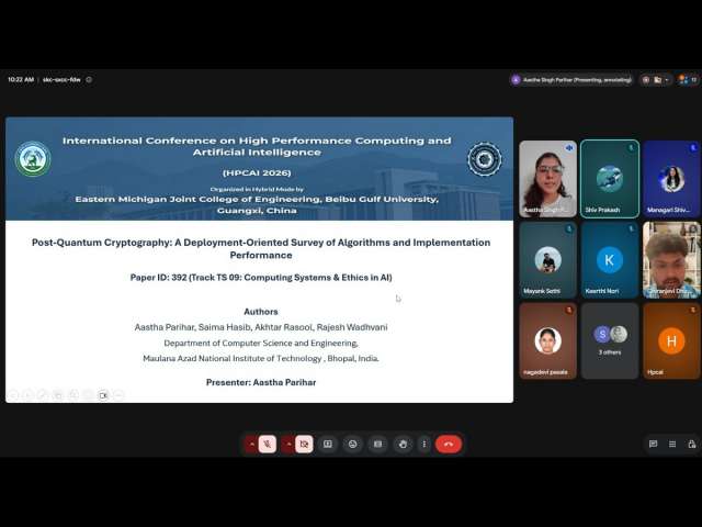 dnaindia.com - Priyanka Gupta - HPCAI 2026 Concludes with Global Exchange on High-Performance Computing, Artificial Intelligence and Responsible Innovation