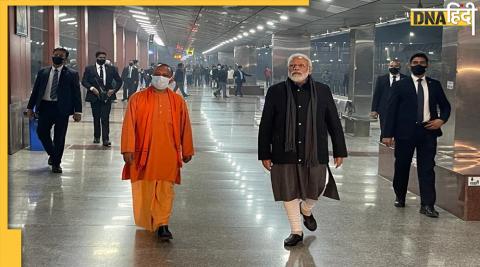 pm modi visit banaras railway station