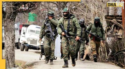 security forces in Srinagar encounter