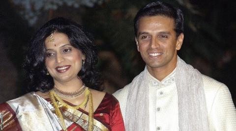 Rahul Dravid की वाइफ भी रहती हैं कैमरे से दूर