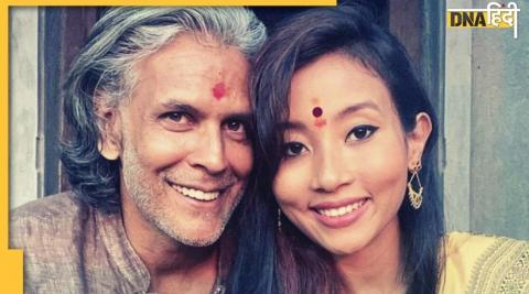 Milind soman ankita konwar